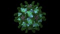 CryoEM structure of poliovirus receptor bound to poliovirus type 3