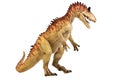 Cryolophosaurus , Dinosaur on isolate background Royalty Free Stock Photo