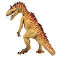 Cryolophosaurus , Dinosaur on isolate background Royalty Free Stock Photo