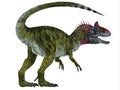 Cryolophosaurus Dinosaur Tail Royalty Free Stock Photo