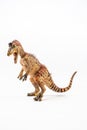 Cryolophosaurus  , Dinosaur on white background Royalty Free Stock Photo