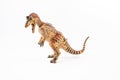 Cryolophosaurus , Dinosaur on white background