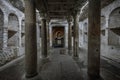 Crypt of the church, with remains of the Ara Maxima in The Basilica of Saint Mary in Cosmedin Rome, Italy Royalty Free Stock Photo