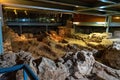 Crypt of the Basilica of Santa Eulalia in Merida, Extremadura, Spain