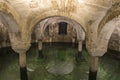 Crypt under water in Basilica of San Francesco at Ravenna, Italy