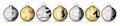 Crypto currency coin christmas xmas ball bauble set collection g