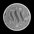 Crypto currency steem silver symbol