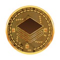 Crypto currency stratis golden symbol