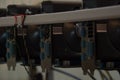 Crypto gpu mining machine Royalty Free Stock Photo