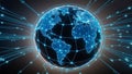 Crypto, Hexagonal, Polygonal, IT, Ai related background, New background design 2025