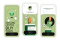 Crypto market concept onboarding screens. Cryptocurrency and blockchain technology, buy and sell bitcoins. UI, UX, GUI user