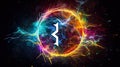 Crypto Planet, World, blockchain crypto currency digital encryption, Digital money exchange, Technology global network