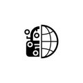 Crypto Protection Network Icon.