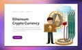 Cryptocoin mining Ethereum poster