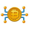 Cryptocurrency Bitcoin Icon