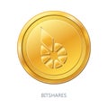 Cryptocurrency BitShares coin