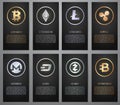 Cryptocurrency, Black banner