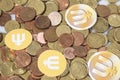 Cryptocurrency euro coins and primecoin composition