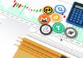 Cryptocurrency exchange trades. Trading schedule.The trader`s de