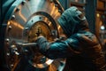 Cryptocurrency heists unravel in virtual vaults hackers navigating digital labyrinths to siphon untold wealth with unseen hands