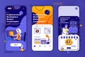 Cryptocurrency marketplace unique design kit