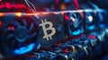 Cryptocurrency Mining Farm with Advanced Graphics Processing Units