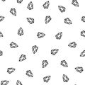 Cryptocurrency seamless pattern. Crypto currency background.