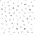 Cryptocurrency seamless pattern