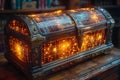 Concept Cryptocurrency Security Unlocking the Digital Treasure Chest of Colorful Data Encryption