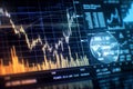 Cryptocurrency trading chart illustrating market trends and fluctuations