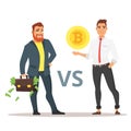 Cryptocurrency versus traditional banking system