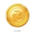 Cryptocurrency Zclassic coin
