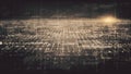 Cryptographic Matrix Blockchain Data Simulation Royalty Free Stock Photo