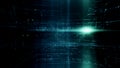 Cryptographic Matrix Blockchain Data Simulation Royalty Free Stock Photo