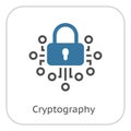 Cryptography Icon.