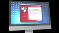 Cryptolocker-Monitor In A Black Background