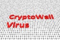 Cryptowall virus Royalty Free Stock Photo