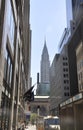New York, 2st July: Crysler Tower in Midtown Manhattan from New York City in United States