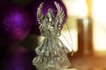 Crystal Angel. new Year decoration. Christmas ornaments, christmas decoration