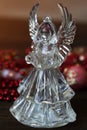 Crystal Angel. new Year decoration. Christmas ornaments, christmas decoration