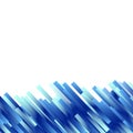 Crystal blue technology line glowing concept abstract background