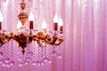 Crystal chandelier Royalty Free Stock Photo
