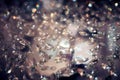 Crystal chandelier close-up Royalty Free Stock Photo