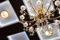 Crystal chandelier Royalty Free Stock Photo