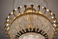 Crystal Chandelier in Copenhagen Royalty Free Stock Photo