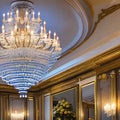 1032 Crystal Chandelier: A mesmerizing and enchanting background featuring a crystal chandelier in sparkling and elegant colors