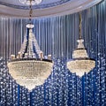 1032 Crystal Chandelier: A mesmerizing and enchanting background featuring a crystal chandelier in sparkling and elegant colors