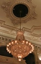 Crystal chandelier at Stadshotelllet in LuleÃÂ¥