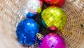 Crystal Christmas ball Royalty Free Stock Photo