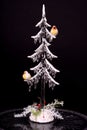 Crystal Christmas Tree Royalty Free Stock Photo